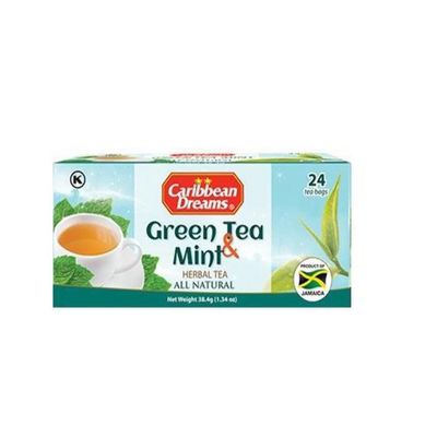 MASCaribbean Dreams Green Tea and Mint 20's Box of 6-Fd