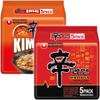 WaNaHong's NONGSHIM Noodle Box - Shin Ramyun (5 Packs) & Kimchi Ramyun (5 Packs) view 1