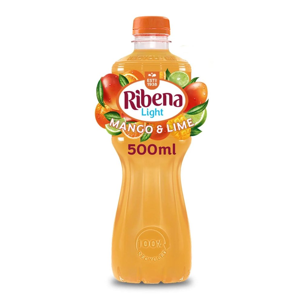 Mango and Lime Juice Drink No Added Sugar 500ml-Food