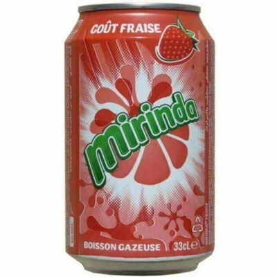 MASMirinda Strawberry 330ml Case of 24-Fd