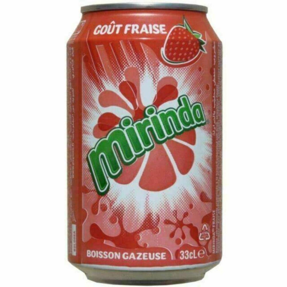 MASMirinda Strawberry 330ml Case of 24-Fd