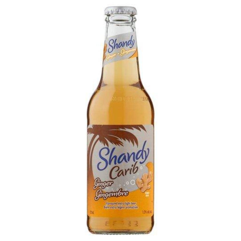 Shandy Carib Ginger Trinidad 275ml Box of 24-Fd