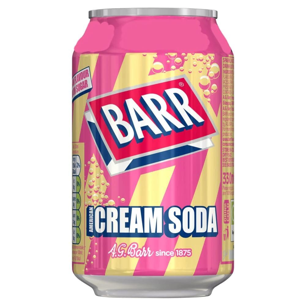 MASBarr American Cream Soda 330ml-Food
