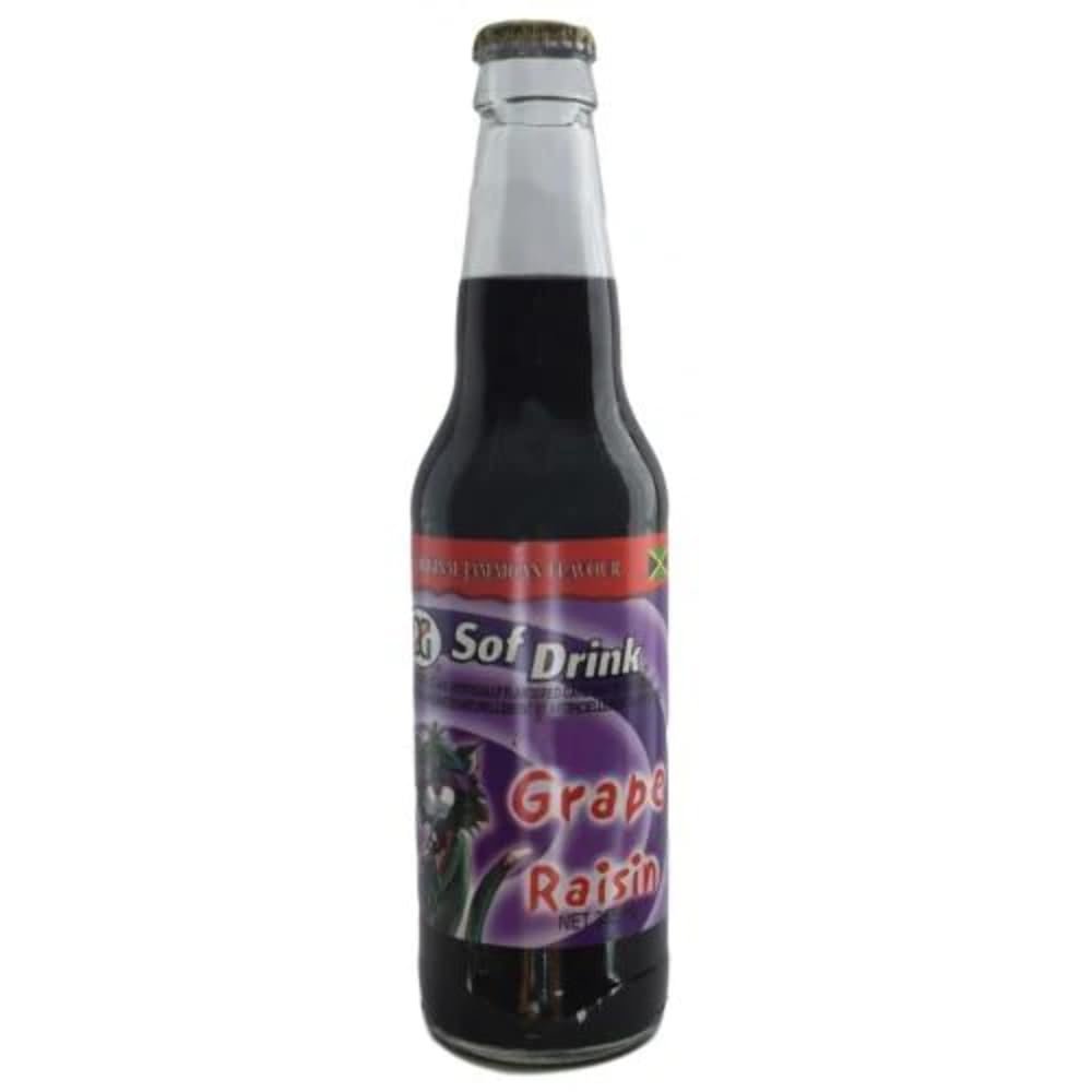 MASDG Grape Soda Glass Bottle 354ml Case of 24-Fd