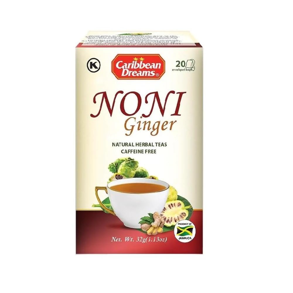 MASCaribbean Dreams Noni Ginger Tea 20's Box of 6-Fd