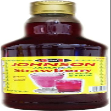 MASJohnson Sugar Free Strawberry Syrup 700ml Box of 6-Fd