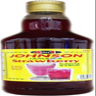 MASJohnson Sugar Free Strawberry Syrup 700ml Box of 6-Fd