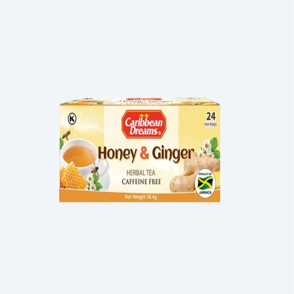 MASCaribbean Dreams Honey Ginger Tea 24's Box of 6-Fd