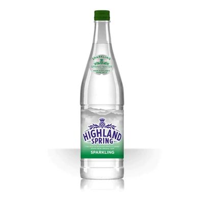 MASHighland Spring Sparkling Water (Glass Bottles) 12 x 750ml-Food 12 x 750ml