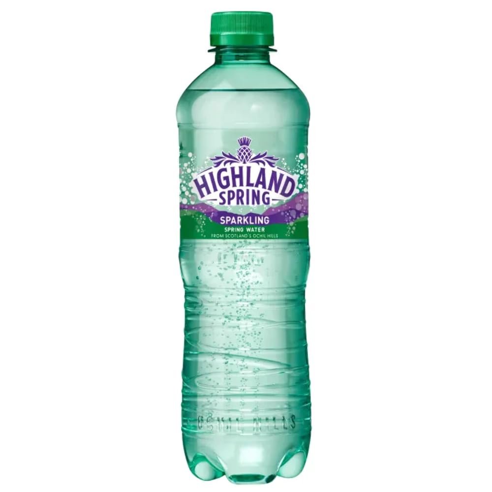 MASHighland Spring Sparkling Water (Plastic Bottles) 24 x 500ml-Food 24 x 500ml