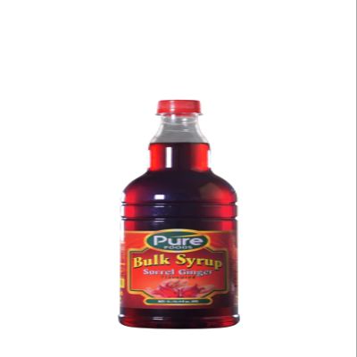 MASPure Bulk Sorrel and Ginger Syrup 1L Box of 12-Fd