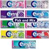 Extra Chewing Gum Pick and Mix All Flavours Helps keep Teeth Clean And Mouth Fresh (10) view 1