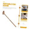 BCOATH Wooden Massage Stick Deep Tissue Back Massager Portable Hammer for Muscles Cellulite Massager for Home Office Travel view 2