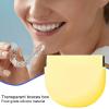 Stalf False Teeth Container | Cleaning Retainer Case Food Grade Silicone Denture Holder,Portable Aligner Cleaner with Vent Holes, Partial Denture Case for Artificial Teeth, Night Guard, Retainers view 2