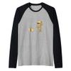 Mummy Mum Cute Toilet Paper Roll Funny Joke Awesome Gift Raglan Baseball Tee view 1