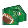 40Pcs Football Napkins Disposable Lunch Dinner Paper Napkins Set Football Party Supplies,Rugby Soccer Field Touchdown Design for Soccer Theme Party Birthday Baby Shower view 1