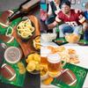 40Pcs Football Napkins Disposable Lunch Dinner Paper Napkins Set Football Party Supplies,Rugby Soccer Field Touchdown Design for Soccer Theme Party Birthday Baby Shower view 4