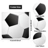 Soccer Themed Party Napkins 4 Ply Napkins Soccer Disposable Lunch Dinner Paper Napkin Set for Theme Party,Birthday Party Baby Shower 40Pcs view 2