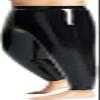 Black Inflatable Sexy Latex Legging with Nozzles at Bottom Rubber Pants Trousers,Custom Color,XX-Large view 2
