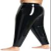 Black Inflatable Sexy Latex Legging with Nozzles at Bottom Rubber Pants Trousers,Custom Color,XX-Large view 4