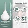 Anal Douche Enema Kit - 224ml Enema Bulb with 3 Replaceable Nozzles, Douche Bulb Douches for Men Women, Shower Douche Enemas at Home Kit for Personal Hygiene & Travel view 3