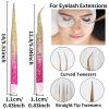 Ouligay 2Pcs Straight & Curved Tip Double Ended Nail Art Tweezers - Stainless Steel Art Rhinestone Picker Pointed Tweezers Kit for Craft, Nail Art & Jewelry Making view 3