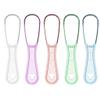 Adult Tongue Scraper Food Grade Plastic Double Sided Oral Care Hygiene Cleaner Brush for Fresh Breath Reusable Mouth Cleaning Tool with Non-Slip Handle Double Sided Oral Care Cleaner view 2