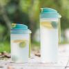 Gelb&Schwarz Ladies Water Bottle 350ML Single Layer Plastic Cup Protein Powder Shaker Cup Cup Sports Fitness Water Cup Pimp Cup Glass view 3