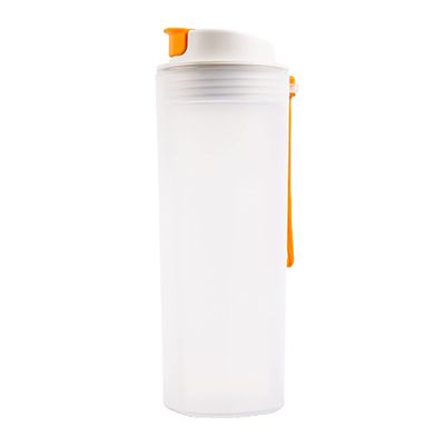 Gelb&Schwarz Sport Water Bottle for Men 550ML Single Layer Plastic Cup Protein Powder Shaker Cup Cup Sports Fitness Water Cup Top Wine Glasses