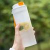 Gelb&Schwarz Sport Water Bottle for Men 550ML Single Layer Plastic Cup Protein Powder Shaker Cup Cup Sports Fitness Water Cup Top Wine Glasses view 2