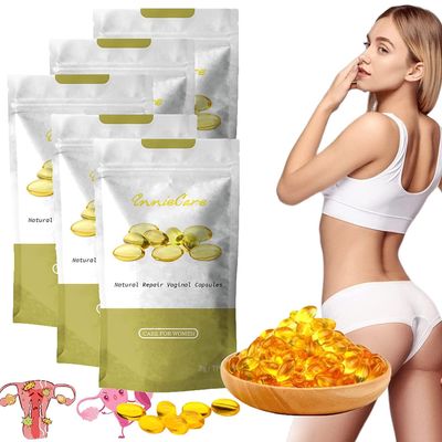 DUBUSH Anniecare Instant Antipruritic Detox Slimming Capsules Pink Marine Fish Oil Softgels Slimming Firming Repair & Pink Tender Natural Capsules