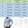 Henley Men's Long-Sleeved T-Shirt Crew Neck Long Sleeve Men's Spring and Autumn T-Shirt Loose Plus Size Shirt Regular Fit Long Sleeve Tops Sweater Tops, D Green, M view 4