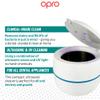 OPRO Ultrasonic UV Cleaner  Clinical-Grade Cleaning for Mouth Guards, Gum Shields, & Night Guards  Ultrasonic Retainer Cleaner, Eliminates 99.99% of Bacteria  Chemical-Free view 3