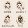 Gua Sha Facial Massager, Electric Gua Sha Tools, Double Chin Reducer Guasha Bian Stone with Heat & Electric Vibration & Red Light Therapy Guasha Board view 3