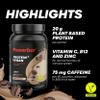 Powerbar - Protein Plus Vegan - Immune Support - Coffee Latte - 570g - Protein Powder - Low Sugar view 4