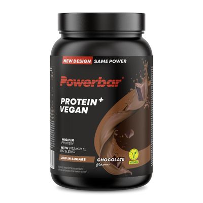 Powerbar - Protein Plus Vegan - Immune Support - Chocolate - 570g - Protein Powder - Low Sugar