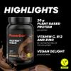 Powerbar - Protein Plus Vegan - Immune Support - Chocolate - 570g - Protein Powder - Low Sugar view 4