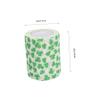 SEWOART St Patricks Day Toilet Paper 2 Rolls Clover Print Flexible Roll Tissue Good Water Absorption Disposable Napkins for Hotel Bathroom view 2