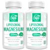 Liposomal Magnesium Complex 2200mg - High Potency with Glycinate & Citrate, Gluten Free, 60 Softgels ((60 Count (Pack of 2))) view 1