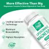 Liposomal Magnesium Complex 2200mg - High Potency with Glycinate & Citrate, Gluten Free, 60 Softgels ((60 Count (Pack of 2))) view 4
