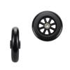 Wealrit Black Solid Walker Wheels Replacement - 5 Inch Drive Rollator Wheels (Pack of 4) view 2