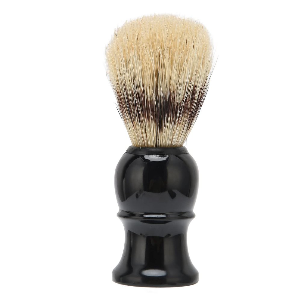 ANKROYU Barber Neck Hair Duster Brush, Soft Shaving Brush Dense Bristles Good Water Absorption Professional Hair Salon Tool for Salon Home Travel
