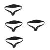 FOMIYES 4pcs Hair Cutting Guide Silicone Neckline Shaving Template Professional Hairdressing Tool view 1