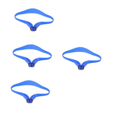FOMIYES 4pcs Adjustable Neckline Shaving Template Fade Guide for Men Silicone Hair Trimming Guide for Self Haircut Barbering Accessories