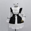 Women's Dirndl Mini Dress Maid Dress Sissy Costume Dress Mini Skirt Cosplay Costume Maid Costume Women's Sexy Goth Dress view 2