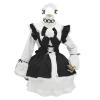 Women's Dirndl Mini Dress Maid Dress Sissy Costume Dress Mini Skirt Cosplay Costume Maid Costume Women's Sexy Goth Dress view 4