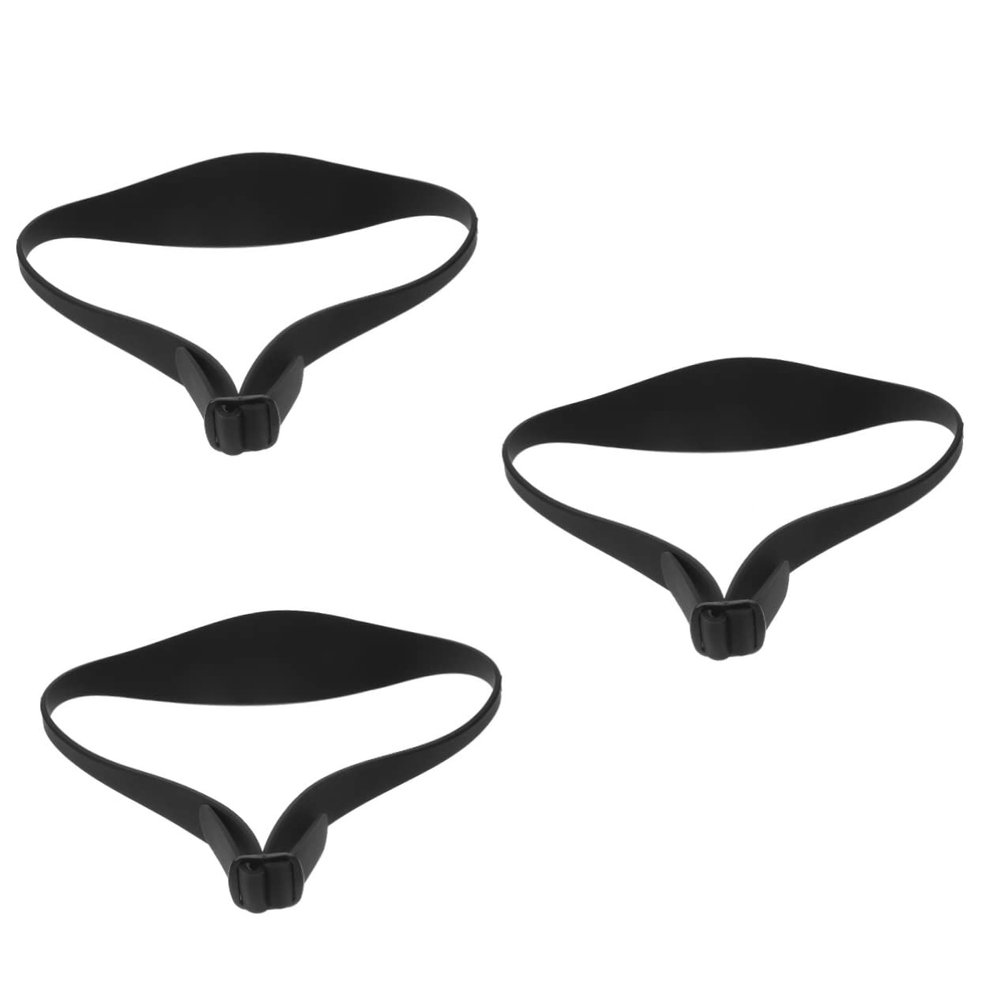 FOMIYES 3pcs Silicone Fade Guide Adjustable Hair Cutting Trimming Tool for Neckline Shaving in Hairdressing Salon