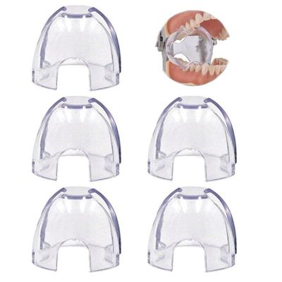 Fopytu Dental Mouth Opener, 5 Pcs Clear Dental Orthodontic Lip Cheek Retractor Expander Dental Mouth Accessory for Posterior Teeth