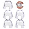 Fopytu Dental Mouth Opener, 5 Pcs Clear Dental Orthodontic Lip Cheek Retractor Expander Dental Mouth Accessory for Posterior Teeth view 1