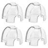 Fopytu Dental Mouth Opener, 5 Pcs Clear Dental Orthodontic Lip Cheek Retractor Expander Dental Mouth Accessory for Posterior Teeth view 3